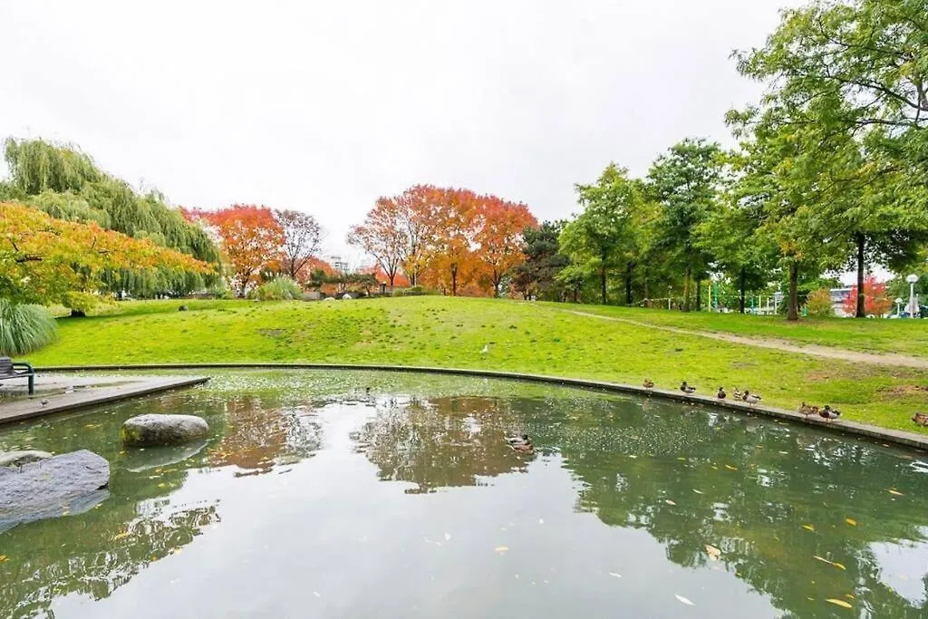 バンクーバーDowntown Living, Location/Views/Pool/Workspaceアパートメント カナダ
